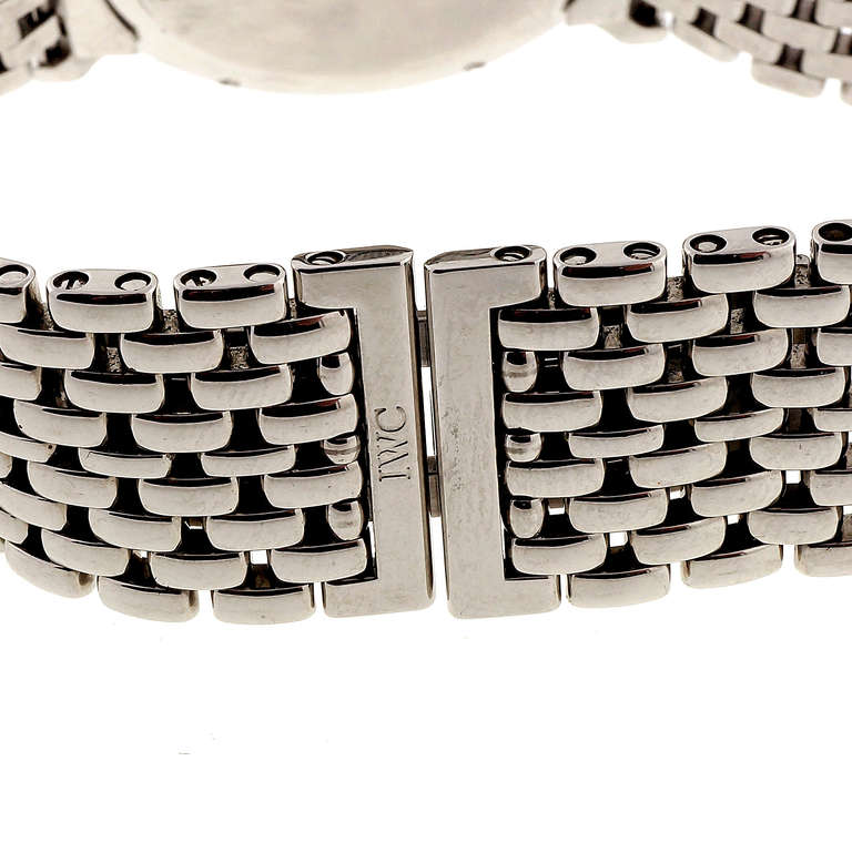 IWC Stainless Steel Automatic Portofino Wristwatch with Date and Bracelet 1