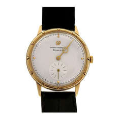 Vintage Girard-Perregaux Yellow Gold Wristwatch Retailed by Tiffany & Co. circa 1960s