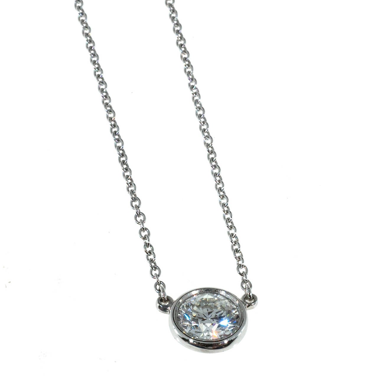 platinum necklace tiffany