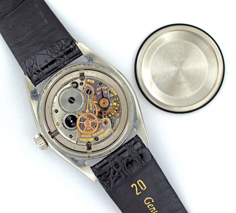 Rolex Stainless Steel Oyster Wristwatch circa 1956 3