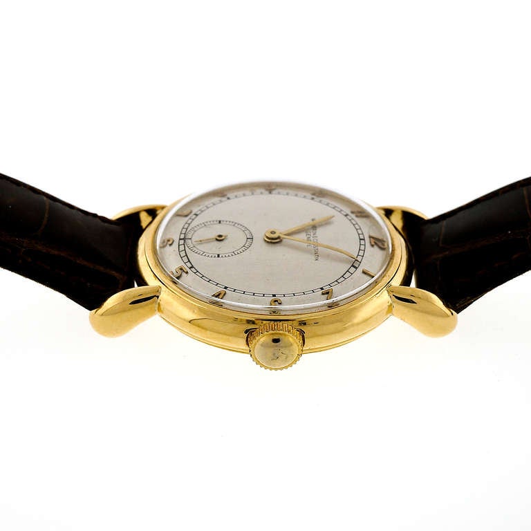 Vacheron & Constantin Yellow Gold Wristwatch circa 1940s 1