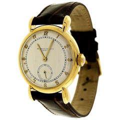 Vintage Vacheron & Constantin Yellow Gold Wristwatch circa 1940s
