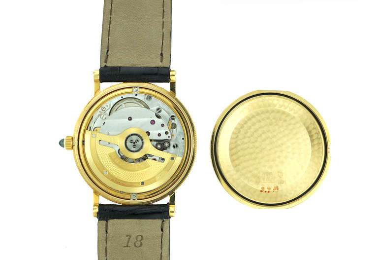 Breguet Yellow Gold Automatic Date Wristwatch Model 3325 2
