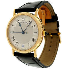 Breguet Yellow Gold Automatic Date Wristwatch Model 3325