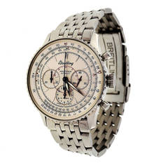 Breitling Stainless Steel Automatic Navitimer Chronograph Wristwatch, circa 1995