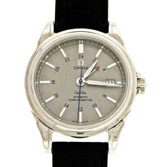 Omega Stainless Steel De Ville Co-Axial Chronometer Automatic Wristwatch
