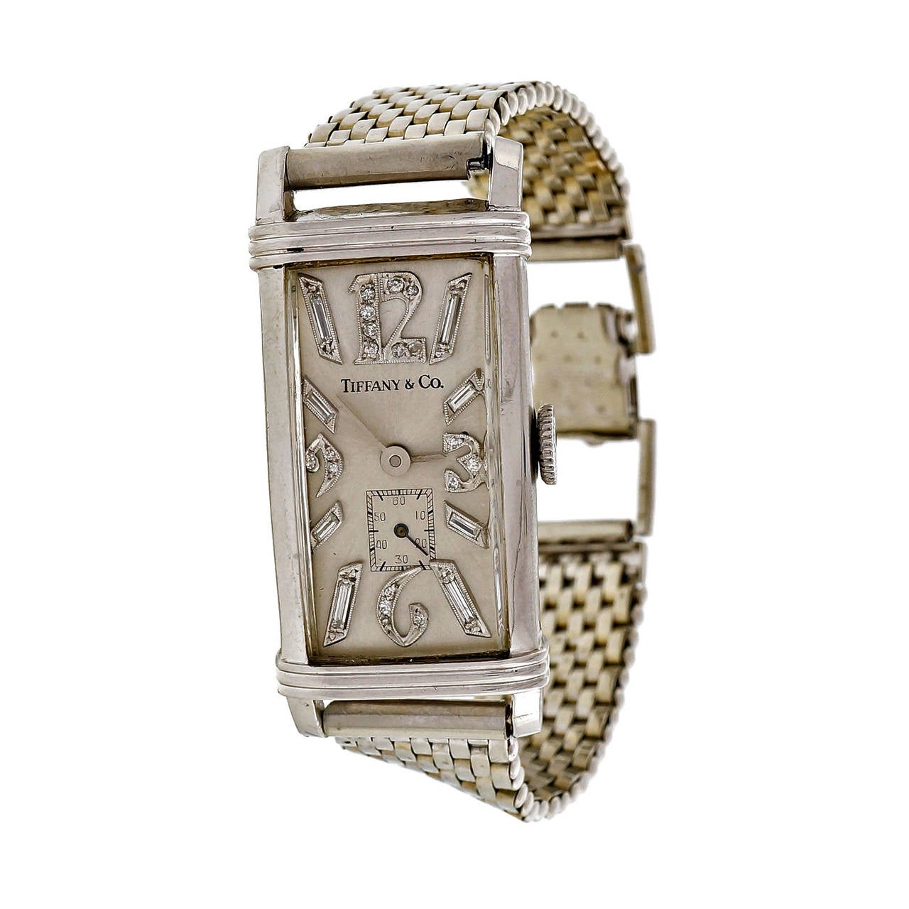 longines white gold diamond watch