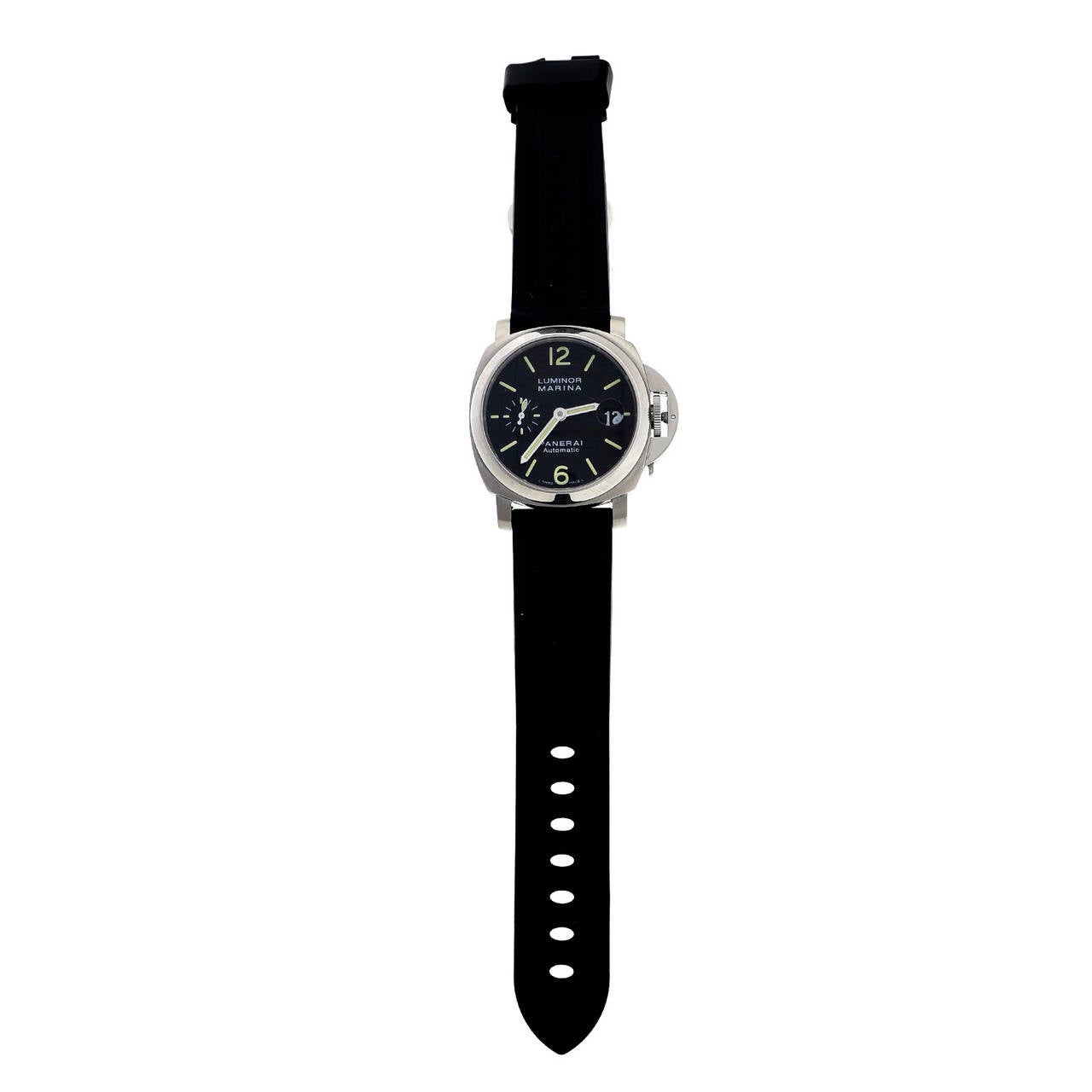 Panerai Stainless Steel Luminor Marina Automatic Wristwatch 1