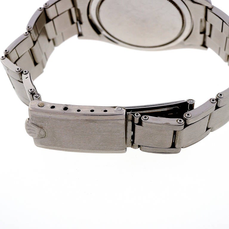 Vintage Rolex Stainless Steel Oysterdate Wristwatch Ref 6491 2