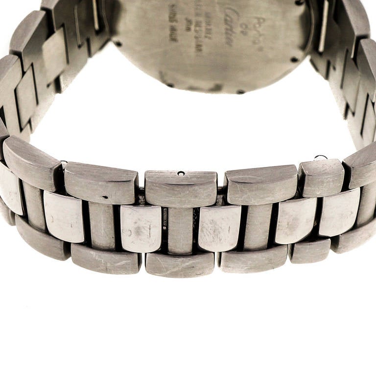 Cartier Stainless Steel Pasha Chronograph Wristwatch 1