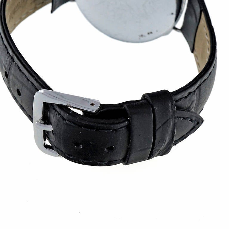 Georgian Rolex Stainless Steel Rolco Wristwatch