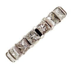 Peter Suchy Designs Diamond Platinum Wedding Band Ring 7