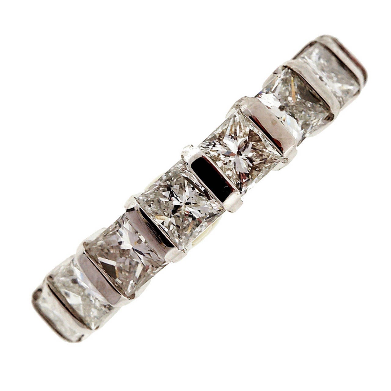 Peter Suchy Designs Diamond Platinum Wedding Band Ring