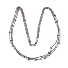 necklace diamond gold pearl cultured mikimoto double strand