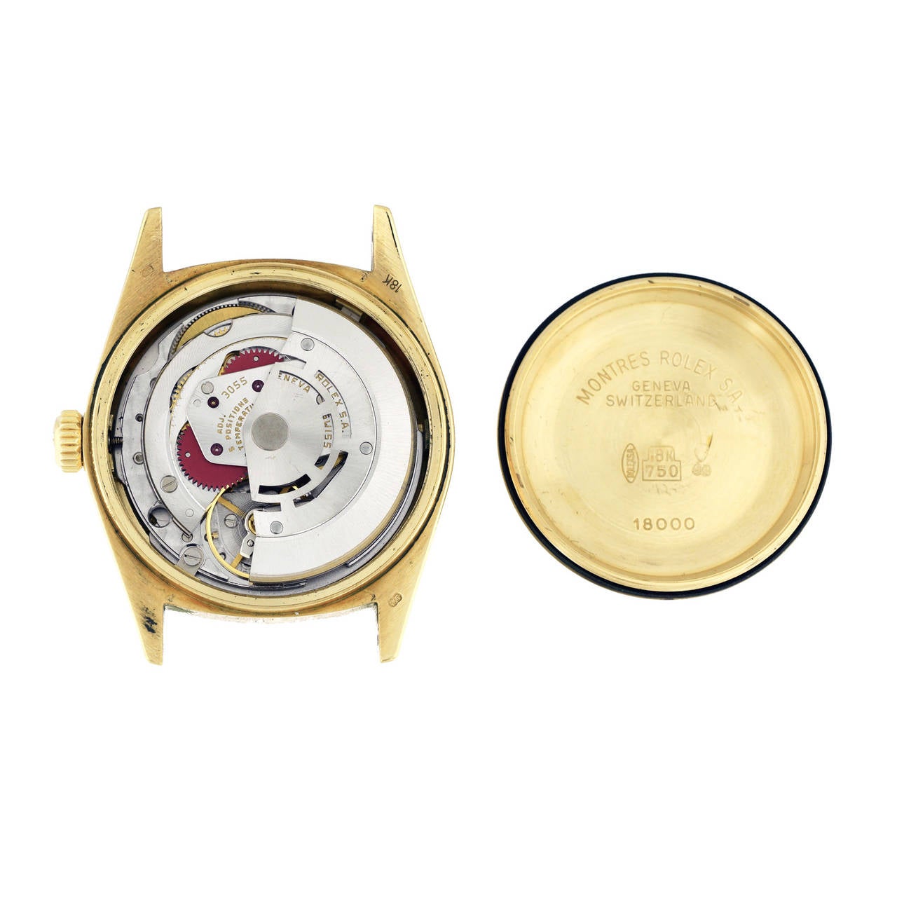 Men's Rolex Yellow Gold Day-Date President Wristwatch Ref 18108 circa 1985