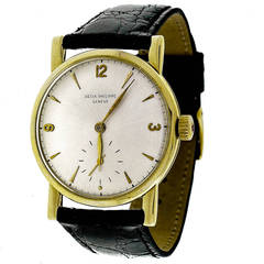 Patek Philippe Yellow Gold Wristwatch Ref 1578 circa 1955 7
