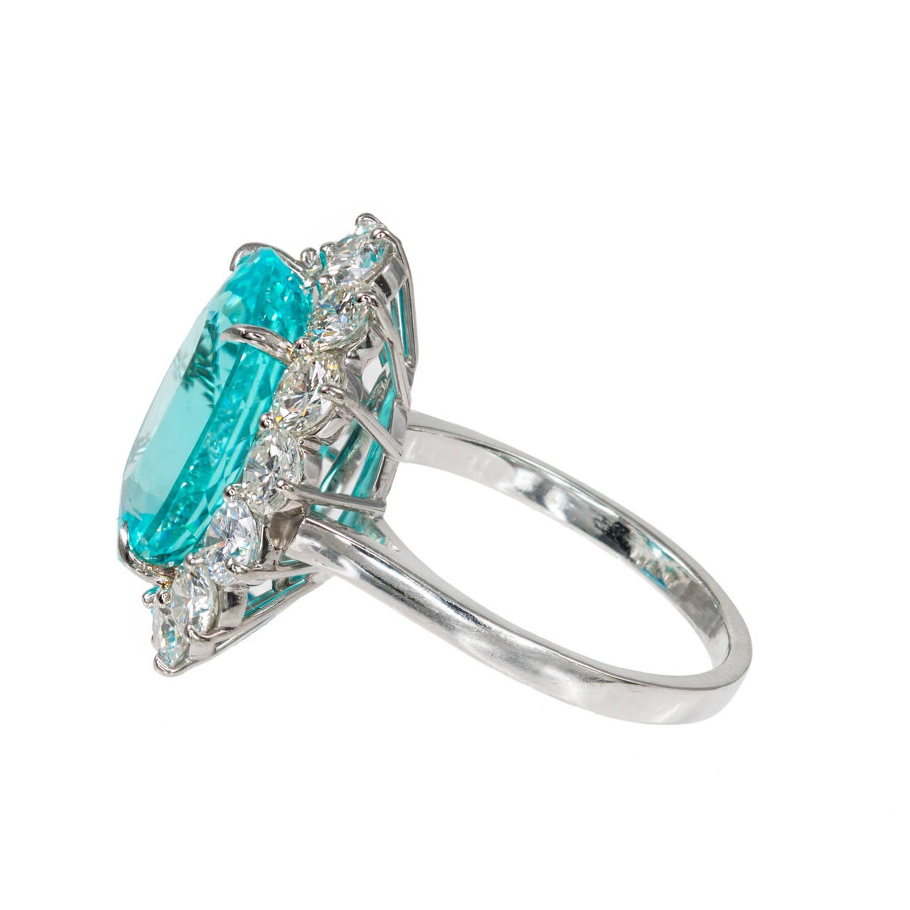 tourmaline blue ring