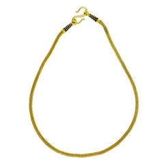 Luna Felix  Handmade Yellow Gold Chain Necklace