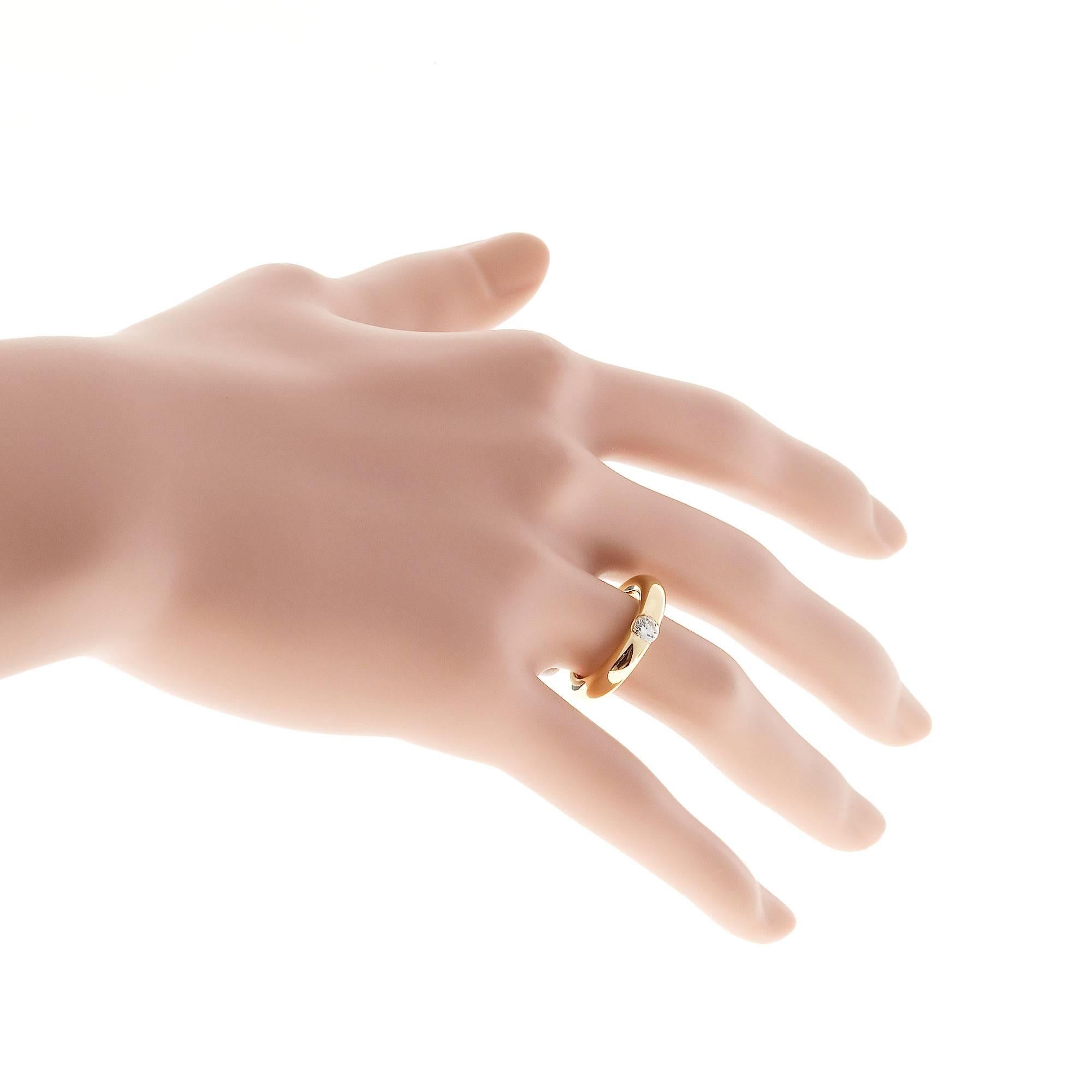 Cartier Ellipse Diamond Gold Ring 1