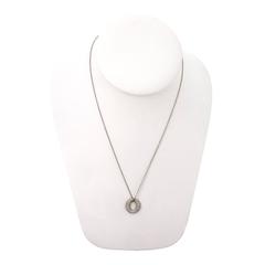 Tiffany & Co. Sevillana Diamond Platinum Pendant Necklace