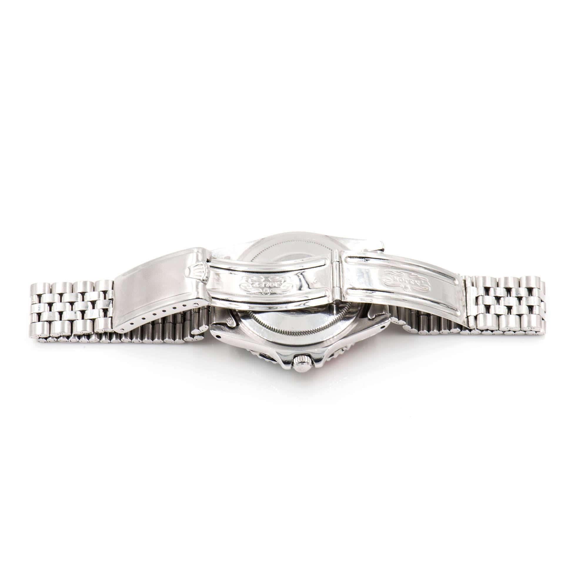 Rolex Stainless Steel GMT-Master Wristwatch Ref 1675 circa 1967 1