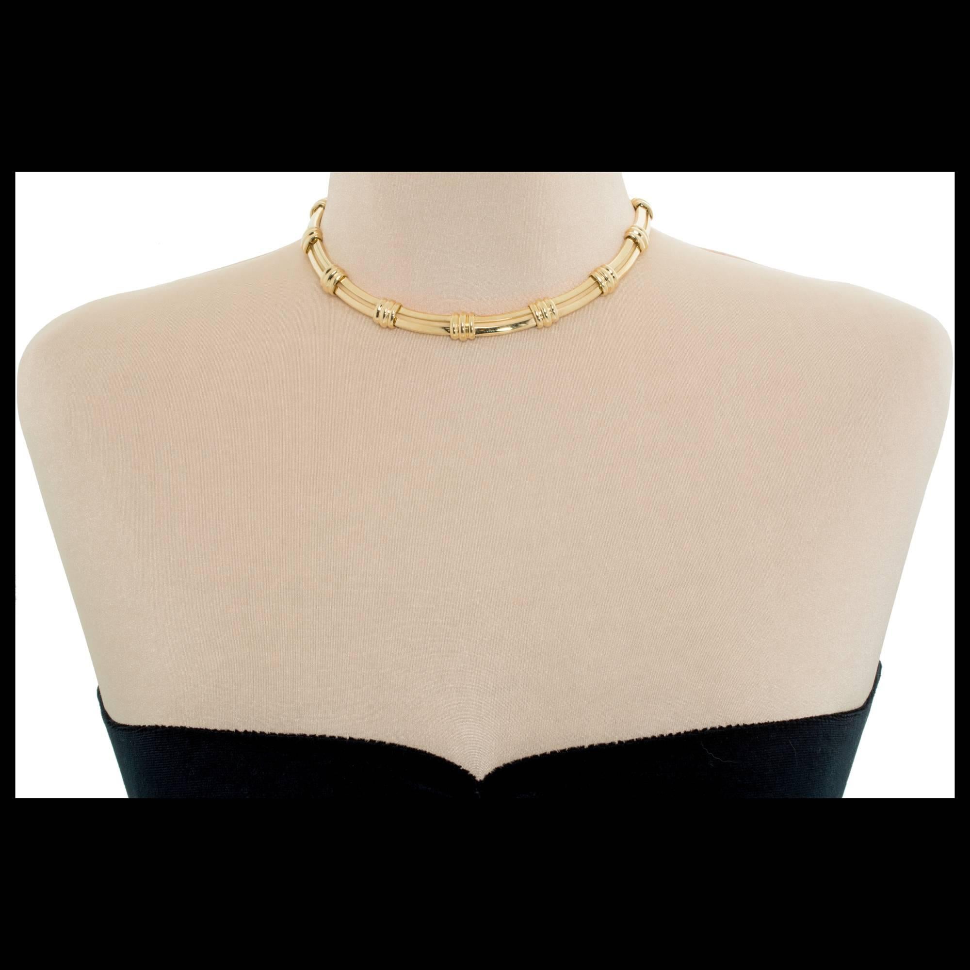 Tiffany & Co. 16.5 Inch Gold Atlas Necklace 1