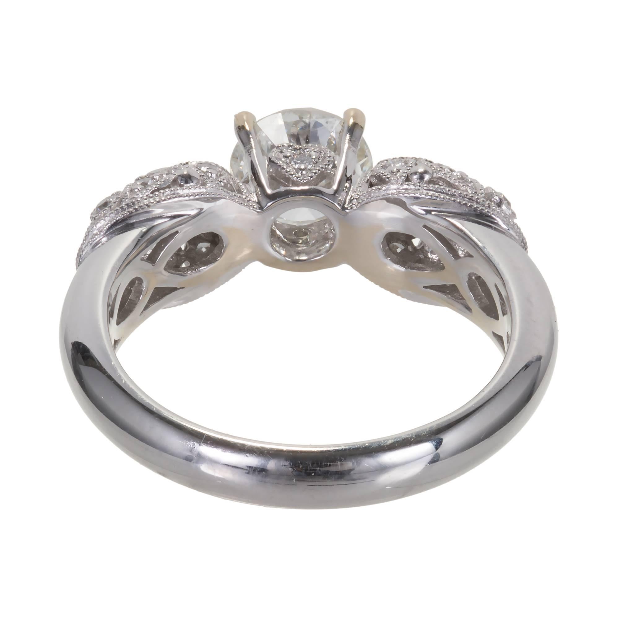 gia certified diamond engagement rings