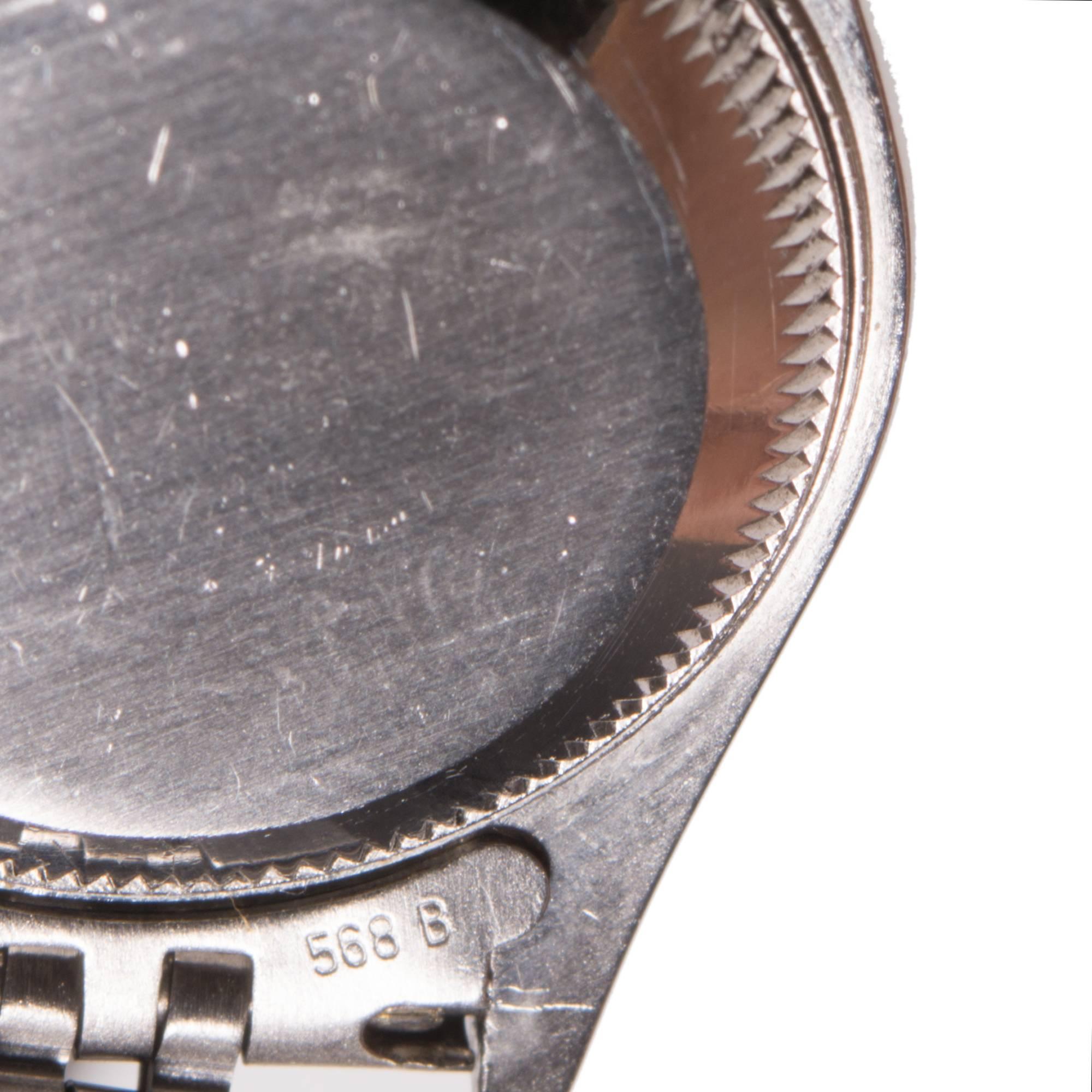 Rolex Lady's Stainless Steel Date Wristwatch Ref 79190 1