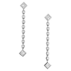Diamond Drop Earrings
