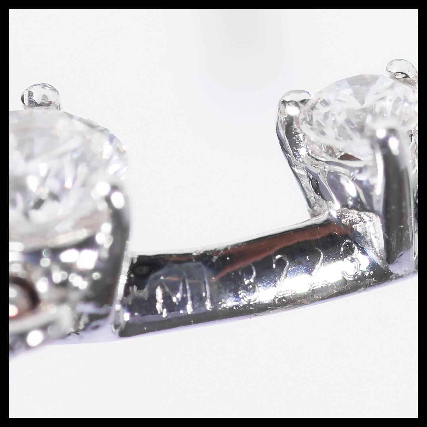 Van Cleef & Arpels Petillante Diamond Gold Chandelier Earrings 3