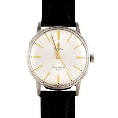 Omega Stainless Steel Seamaster 600 Manual Wind Wristwatch 8