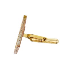 Abacus Rose Gold Cufflinks, 1940s