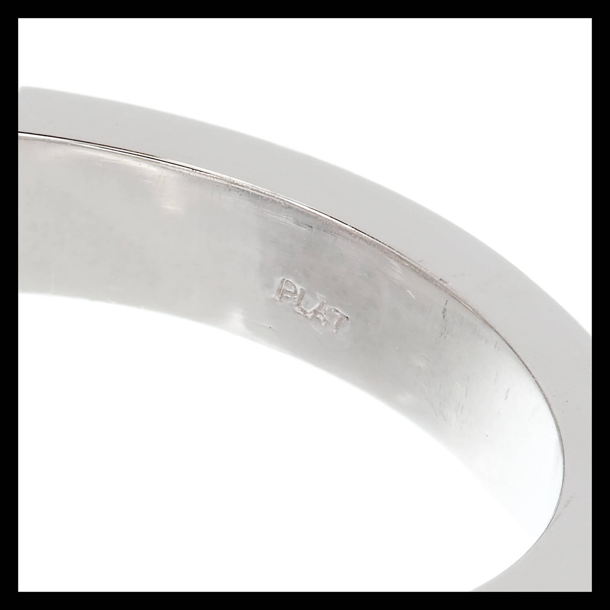 Peter Suchy GIA Certified 1.50 Carat Diamond Engagement Platinum Ring 5