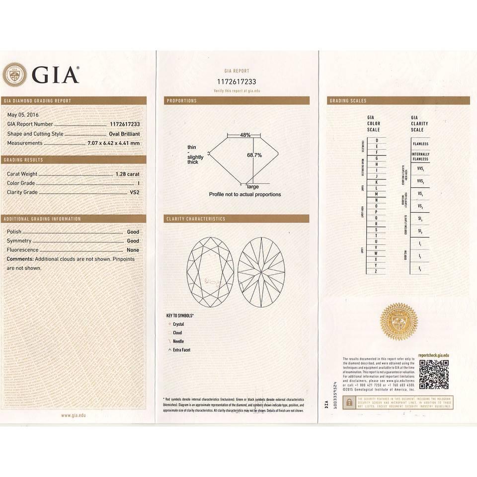 GIA-zertifizierter filigraner viktorianischer Solitär-Platin-Verlobungsring mit Diamant im Angebot 3