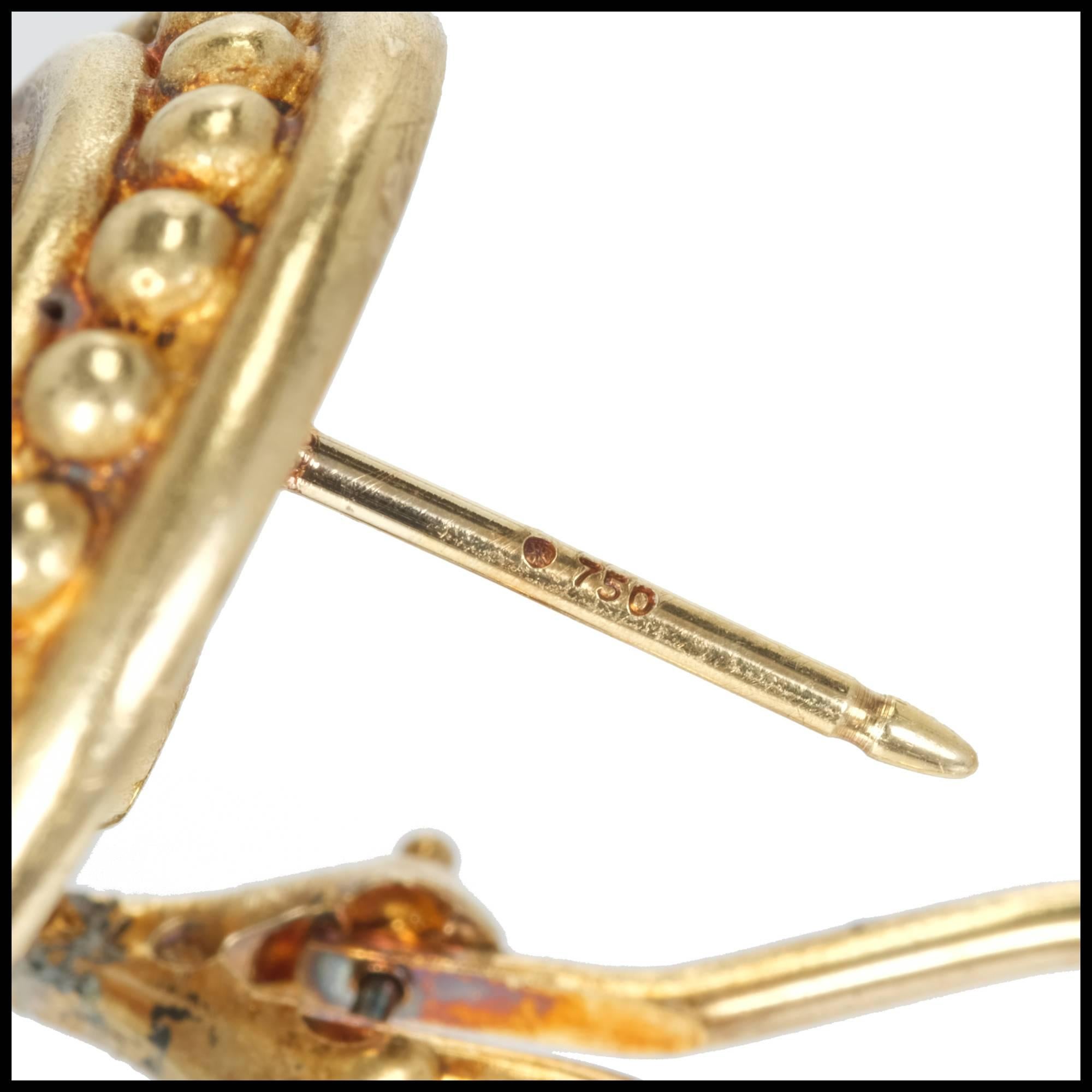 Women's Judith Ripka Mabe Pearl Gold Earrings