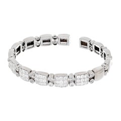 Flex-Armreif aus Gold mit 1,70 Karat rundem Diamanten von Sonia B
