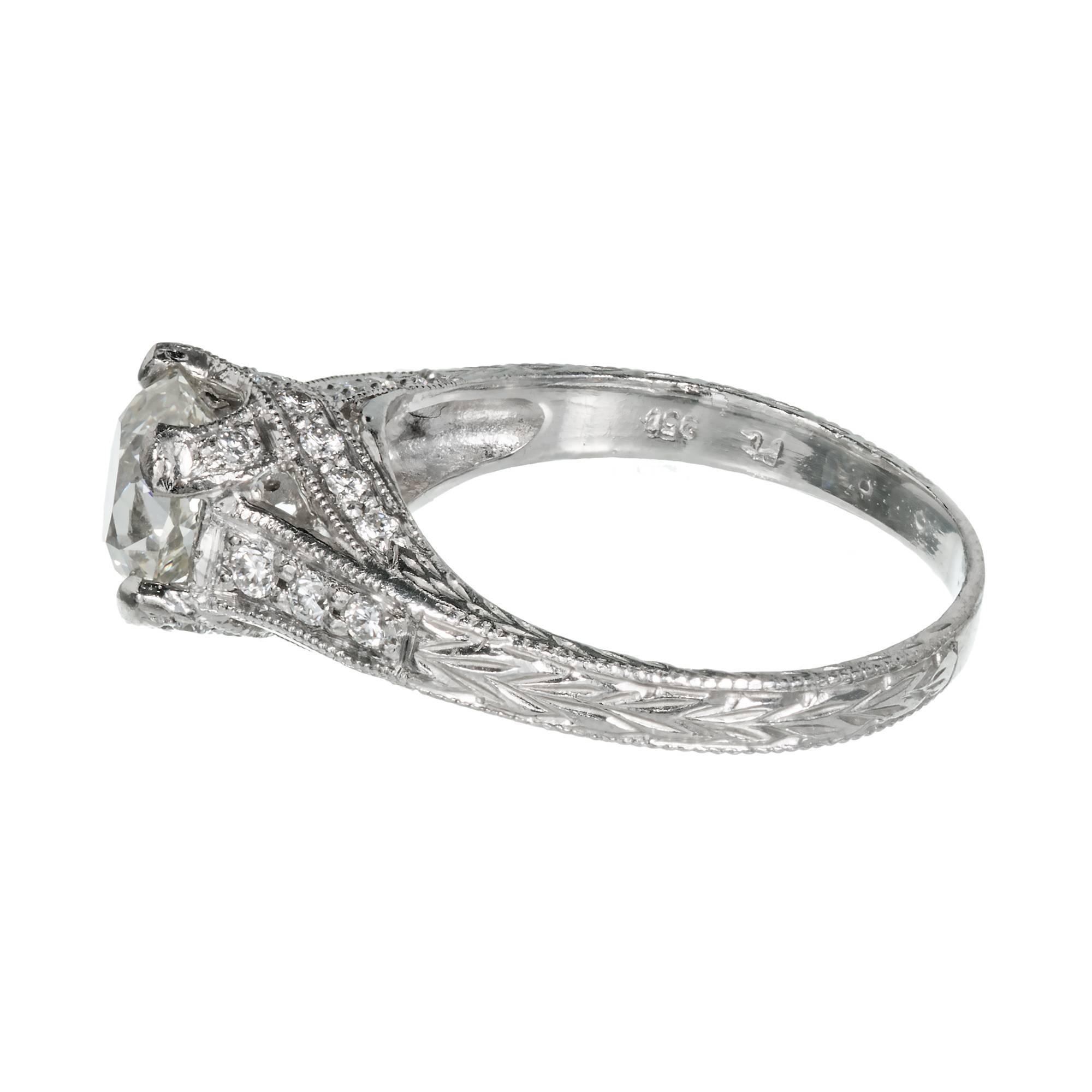 1.34 carat diamond ring