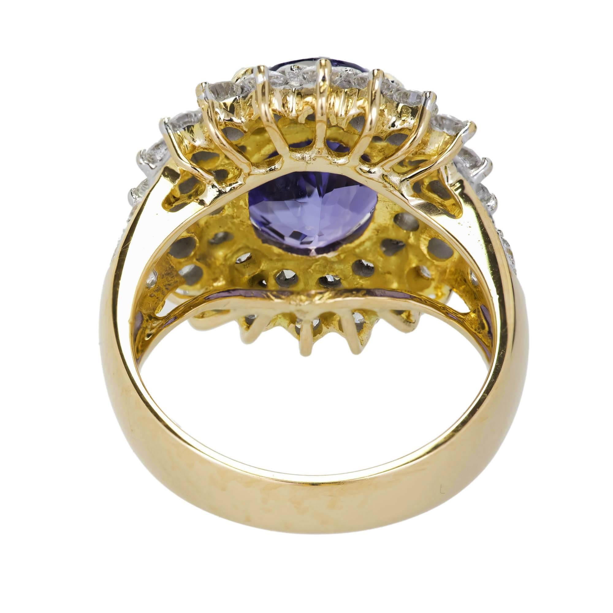 purple cocktail ring