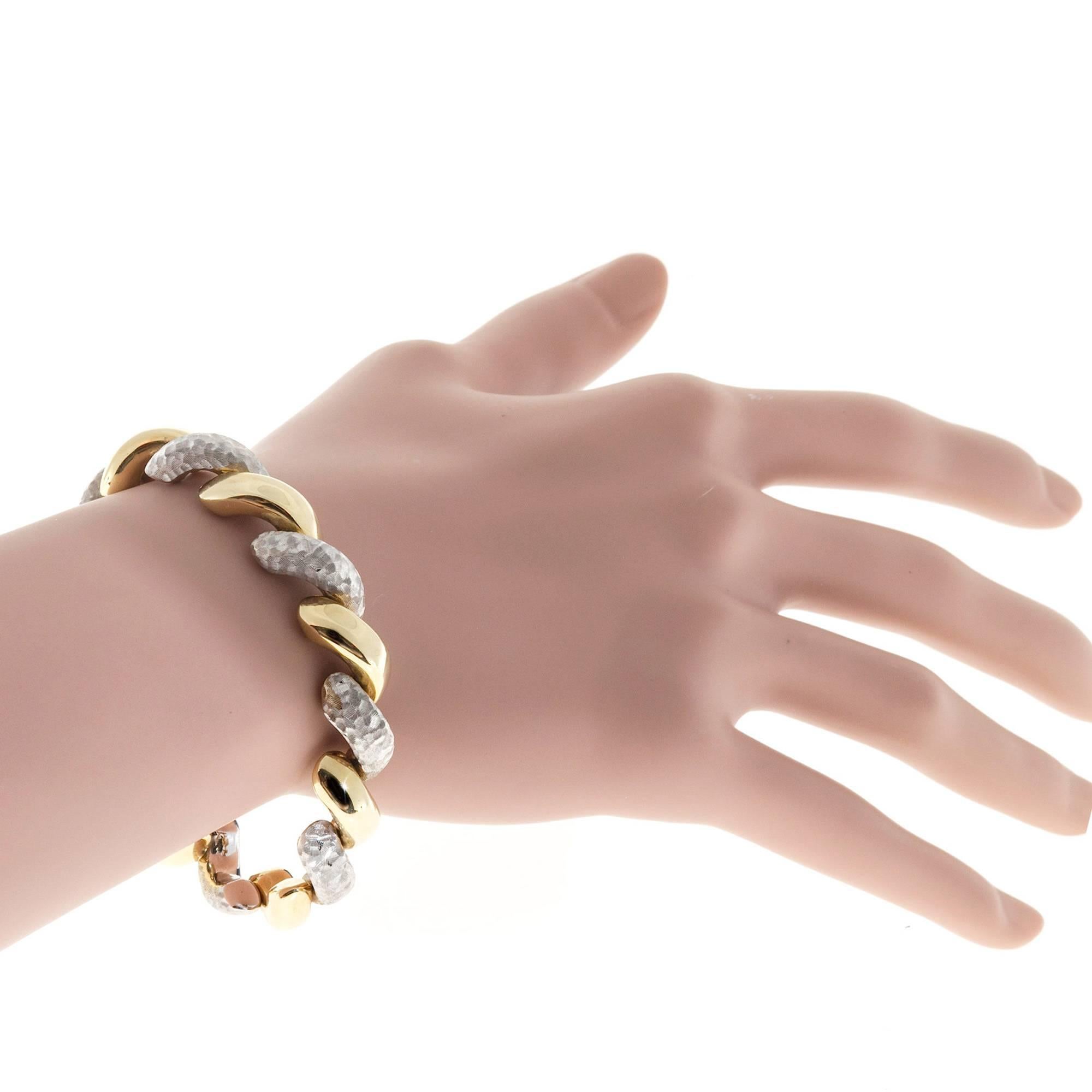 Women's Gold Italian San Marco Bracelet