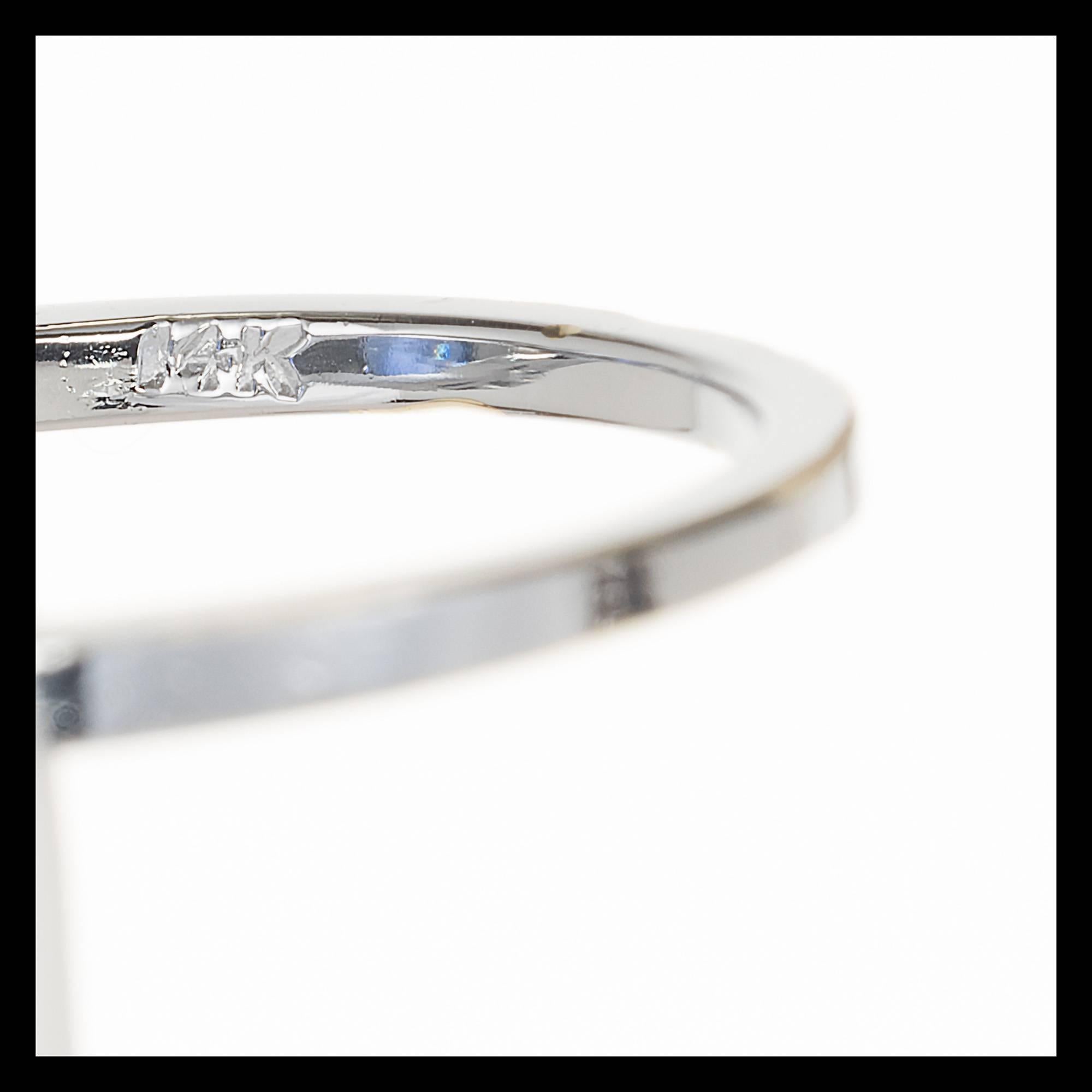 1.50 Carat Oval Sapphire Diamond Hand Engraved Filigree Gold Engagement Ring 5