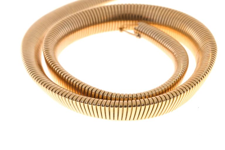 Gold Accordion Graduated Necklace For Sale at 1stDibs accordion