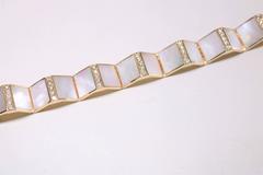 Diamond Pyramid Bracelet