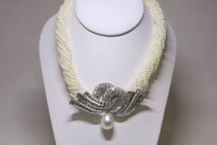 Akoya Keshi Pearl Necklace