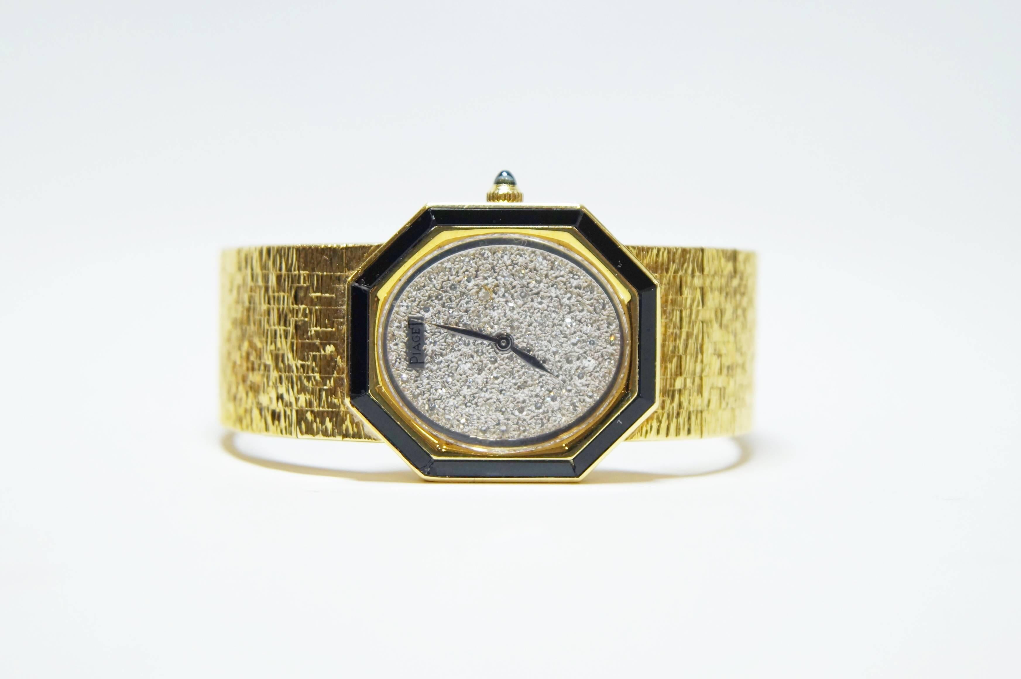 Piaget Yellow Gold Ladies Watch In Good Condition In New York, NY