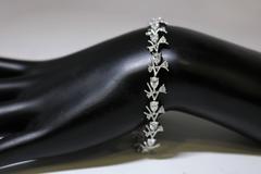 Chinese Inspired Diamond Bracelet