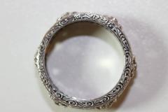 18 Karat White Gold Penny Preville Eternity Band