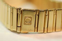 Omega Yellow Gold Constellation Quartz Wristwatch