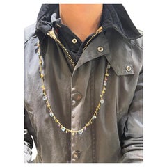 Marco Bicego Gold Paradise Necklace in Multicolored Briolette Gemstones