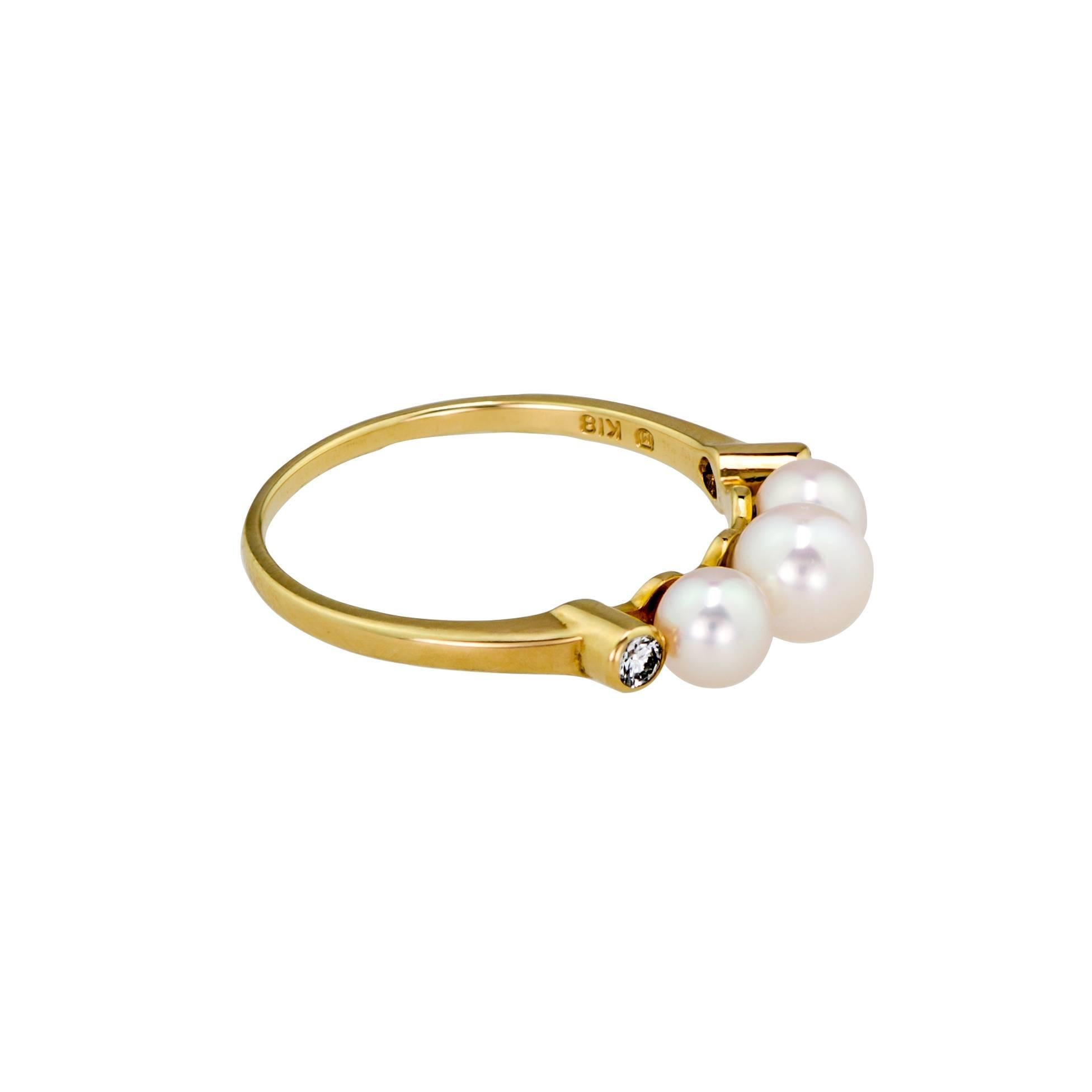 vintage mikimoto ring