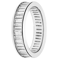 Renesim Baguette Diamond Eternity Band 10